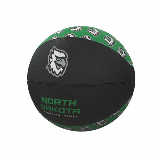 North Dakota Mini-Size Rubber Basketball