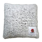 Cornell Campus Colors Frosty Throw Pillow