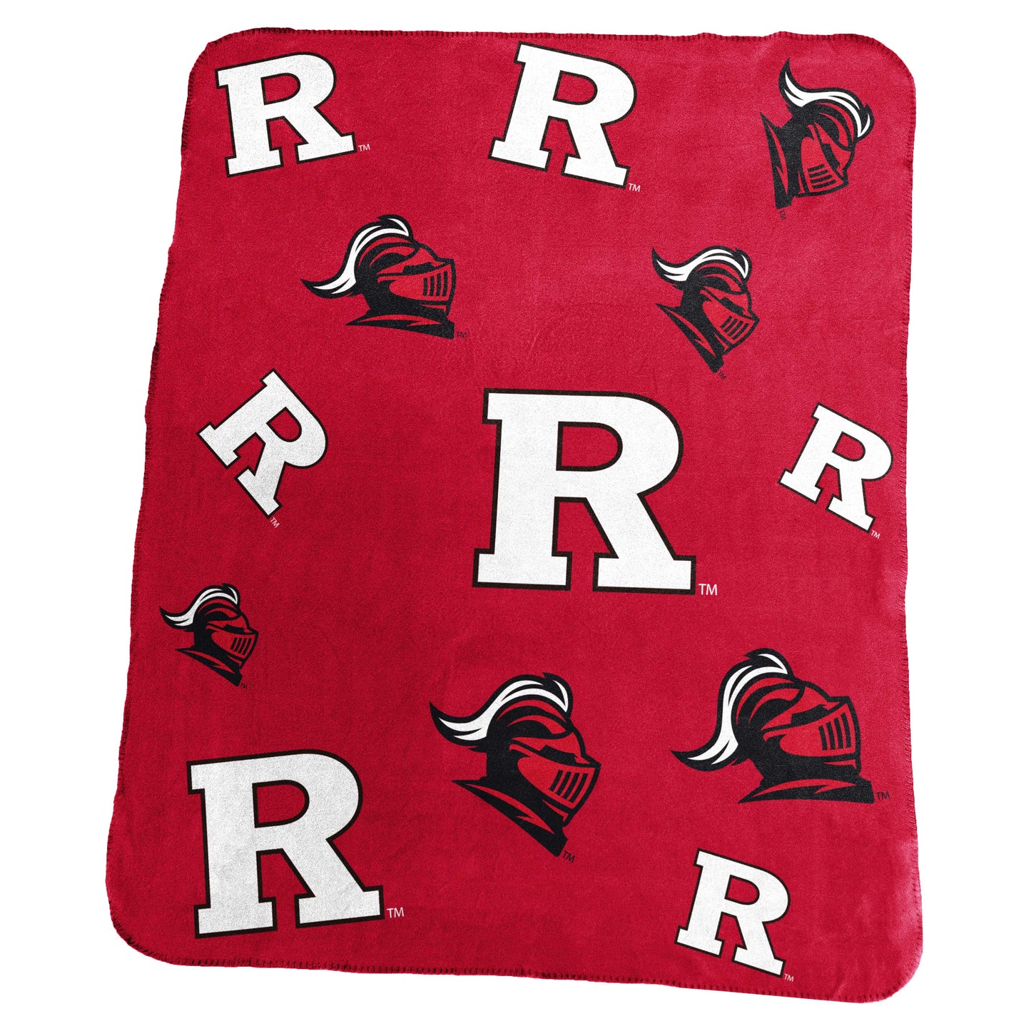 Rutgers Classic Repeating Fleece Throw
