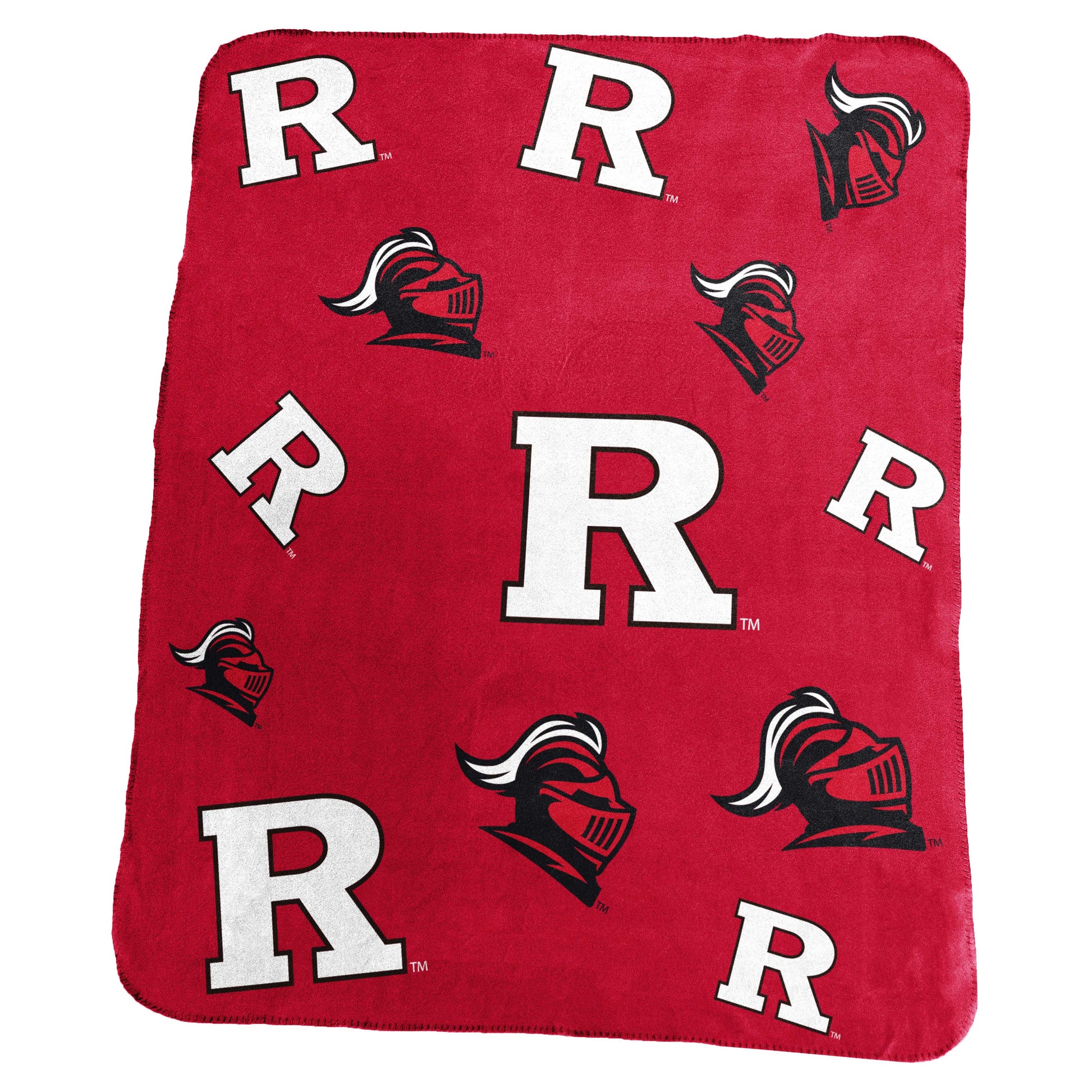 Rutgers Classic Repeating Fleece Throw