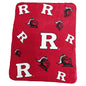 Rutgers Classic Repeating Fleece Throw