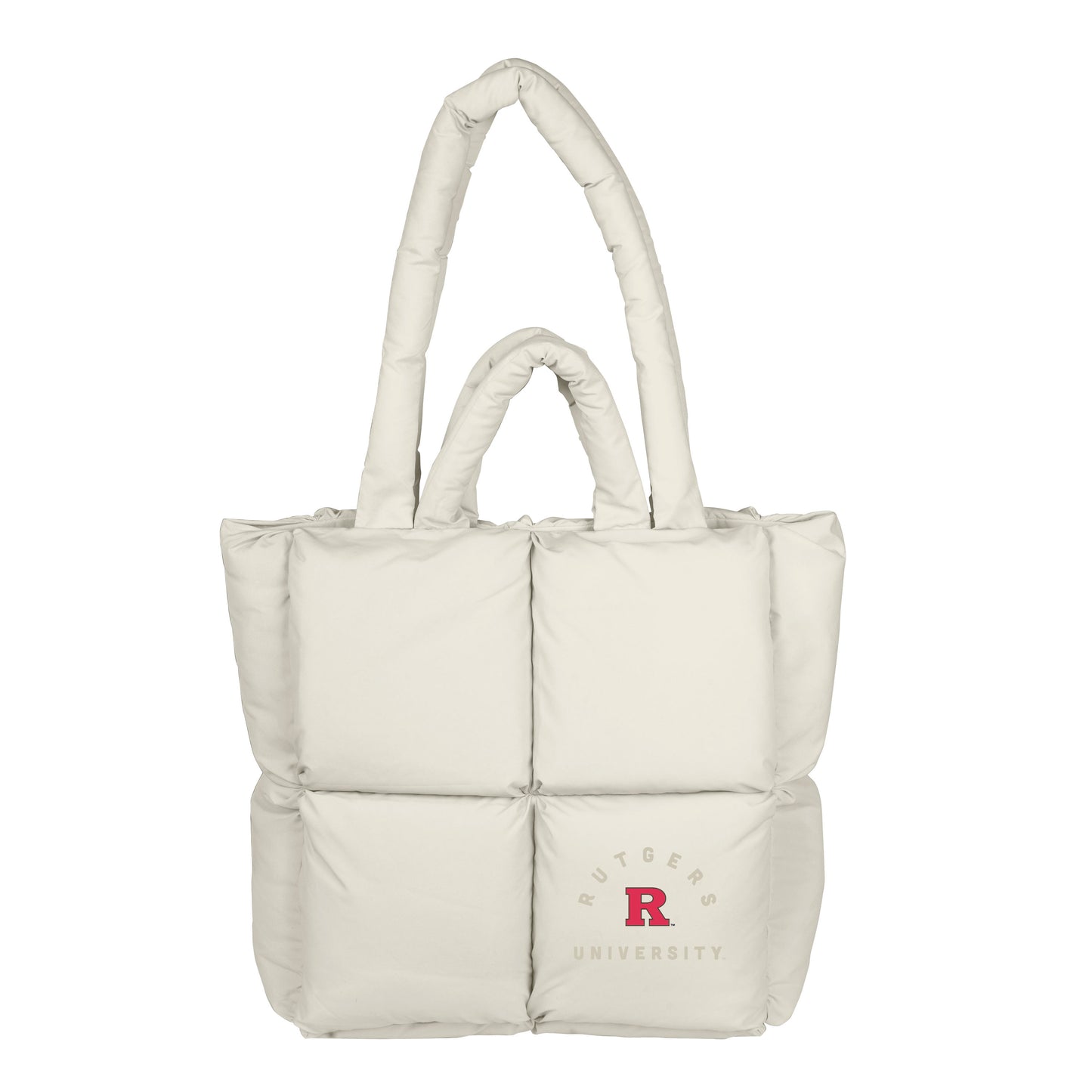 Rutgers Sand Puff Tote