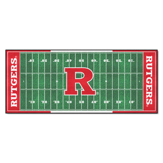 Rutgers University Football Field Runner