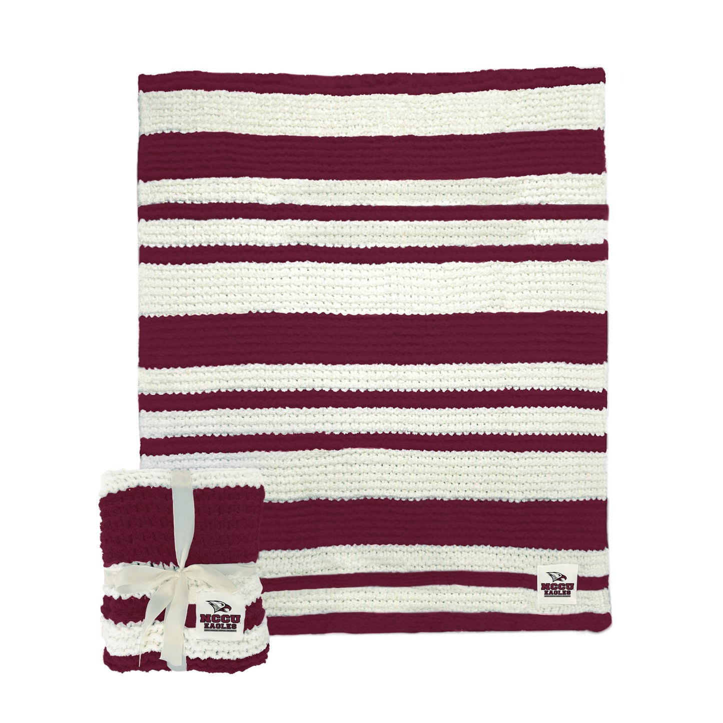 NC Central Cable Knit Throw 50x60