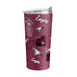 NC Central 20oz Dreamweave Powder Coat Tumbler