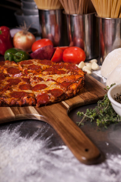TCU Horned Frogs - Acacia Pizza Peel Serving Paddle