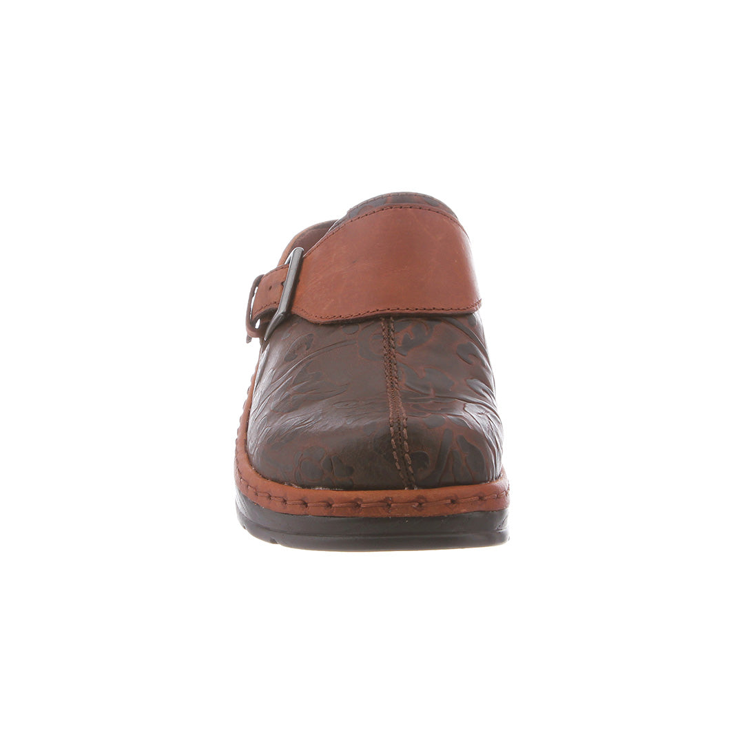 Austin | Brown Floral Tooled