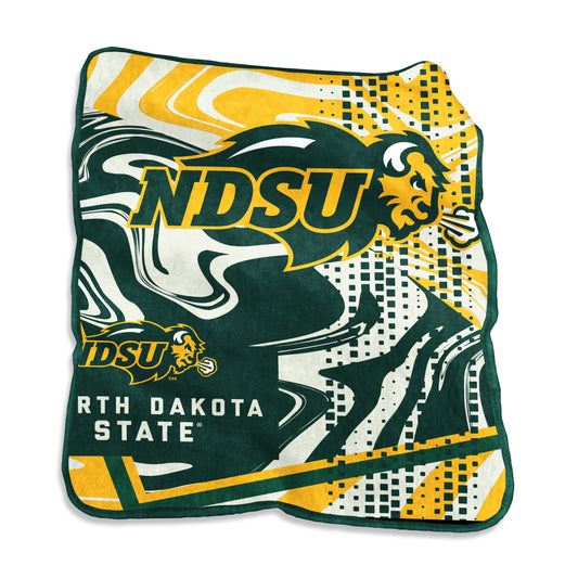 North Dakota State Raschel Throw