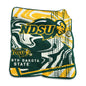 North Dakota State Raschel Throw
