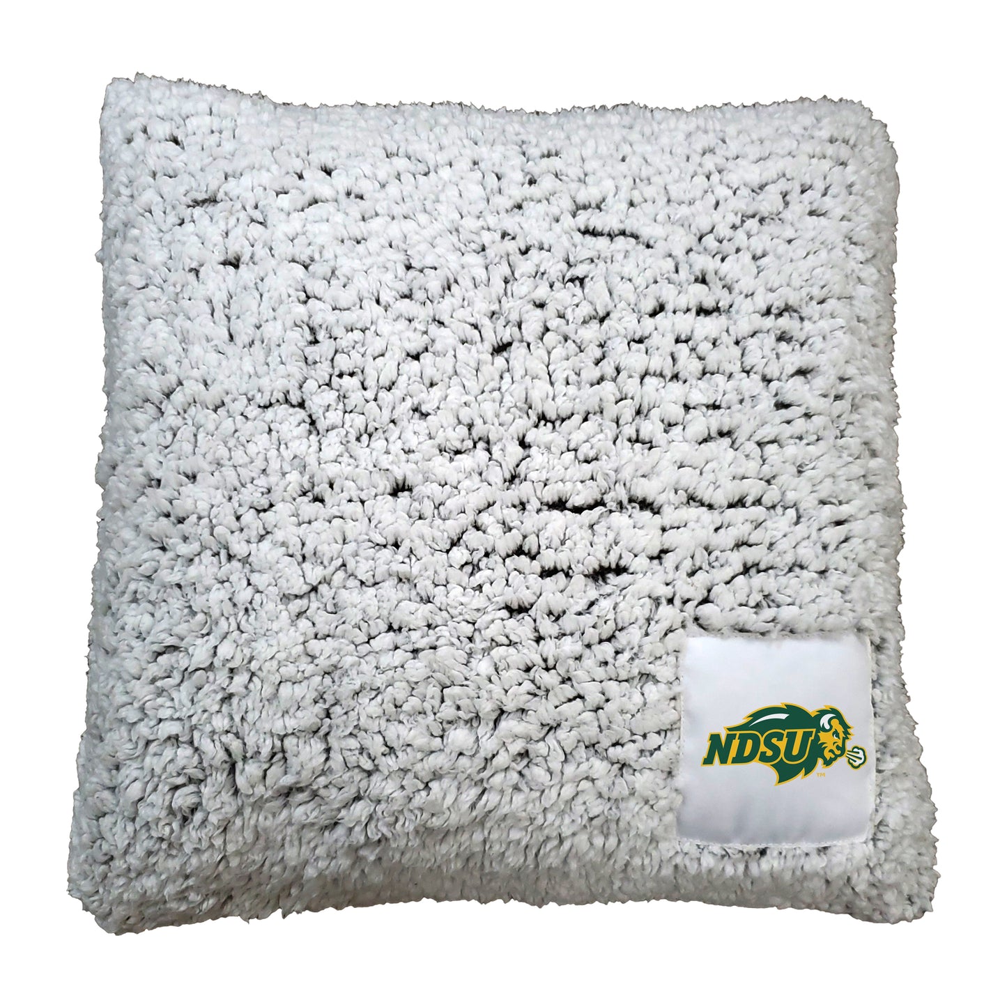 ND State Frosty Throw Pillow