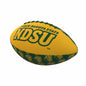 ND State Repeating Mini-Size Rubber Football