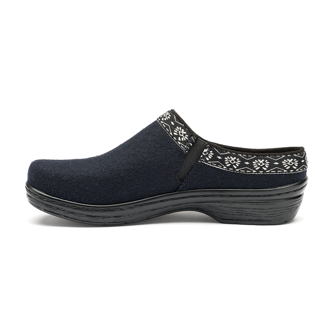 York | Dress Blue Faux Wool - Final Sale