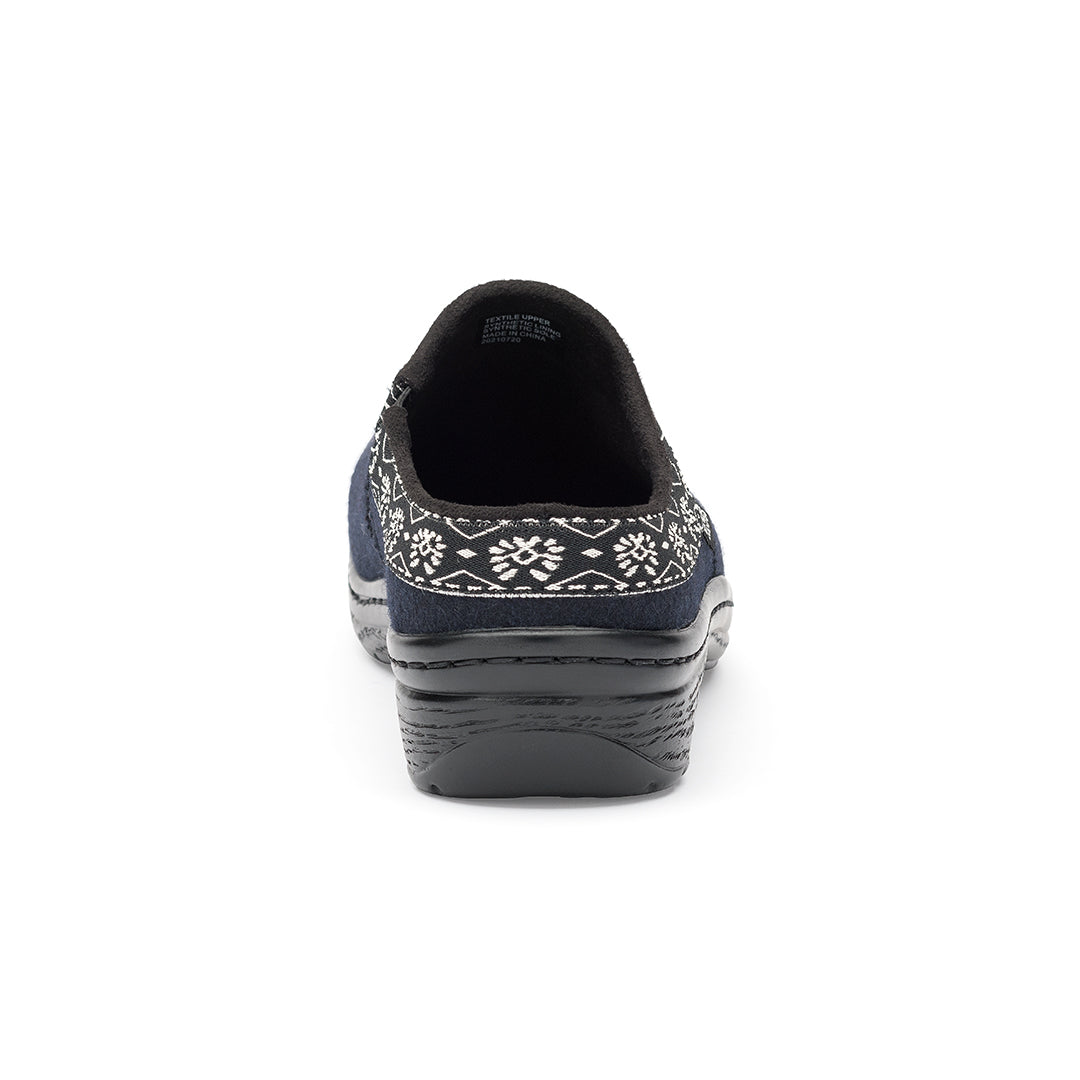 York | Dress Blue Faux Wool - Final Sale