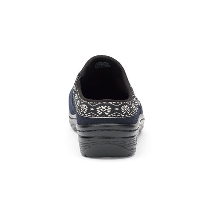 York | Dress Blue Faux Wool - Final Sale