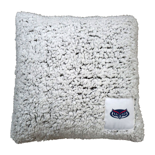 FL Atlantic  Frosty Throw Pillow
