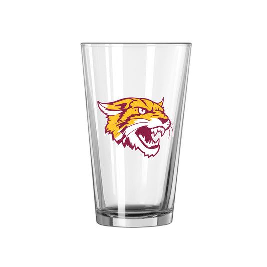 Bethune-Cookman 16oz Stripe Pint Glass