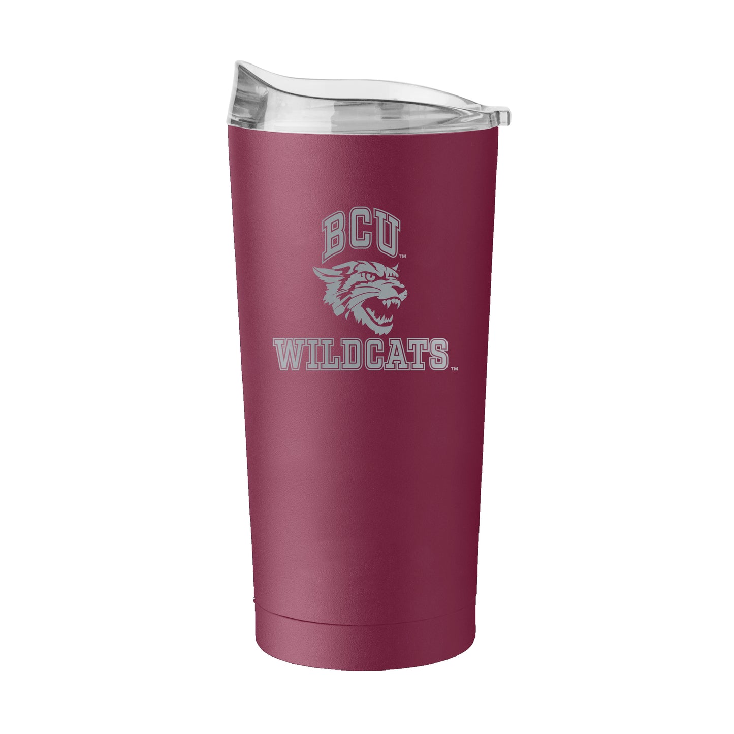 Bethune-Cookman 20oz Athletic Etch Powder Coat Tumbler
