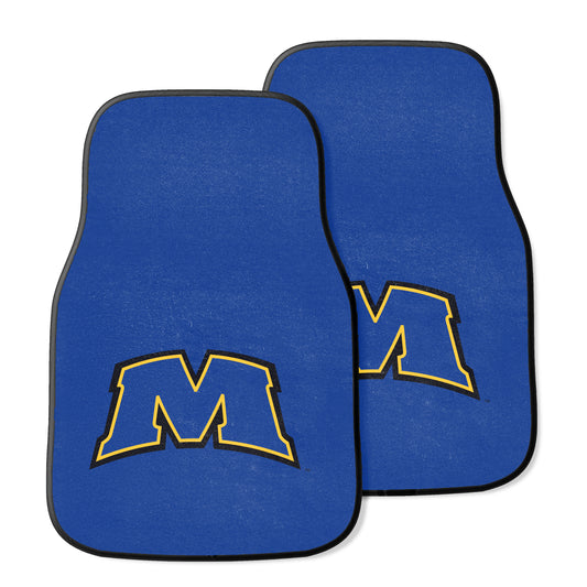 DISCONTINUED Morehead State University 2-pc Carpet Car Mat Set