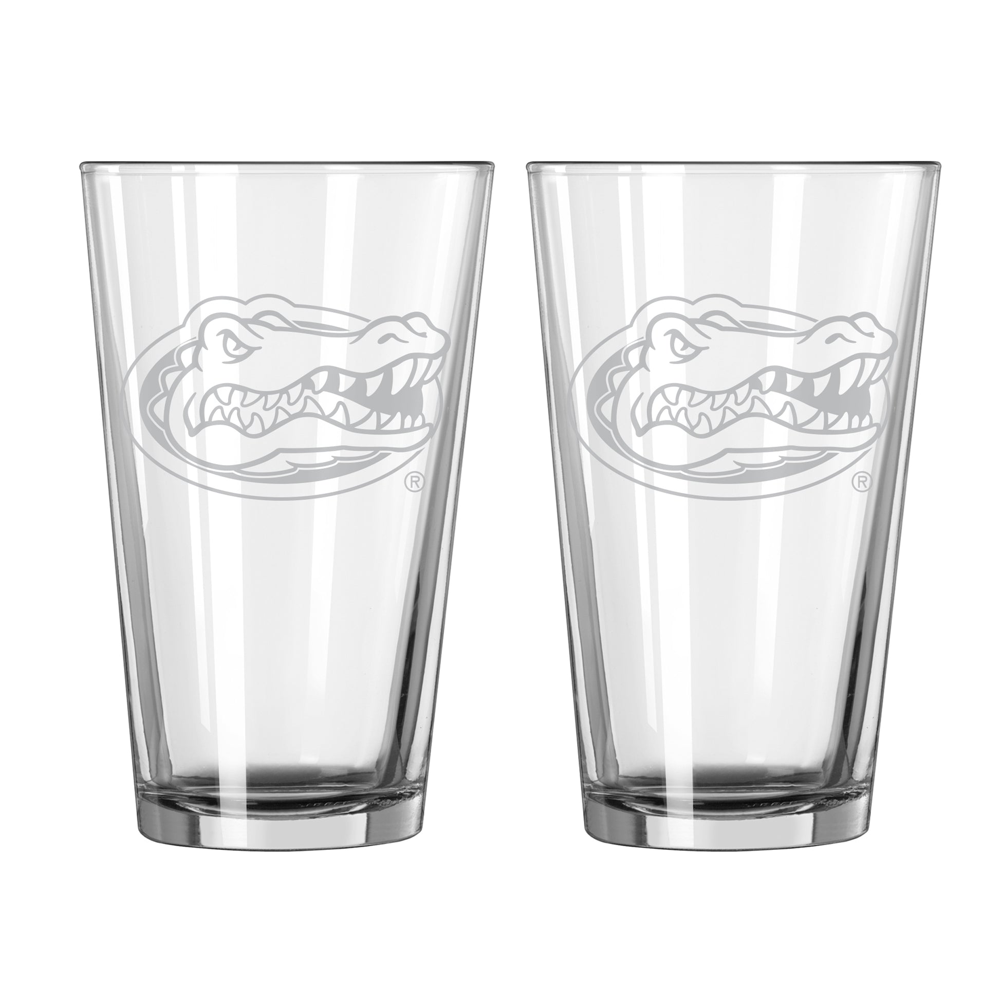 Florida 16oz Frost Pint Glass