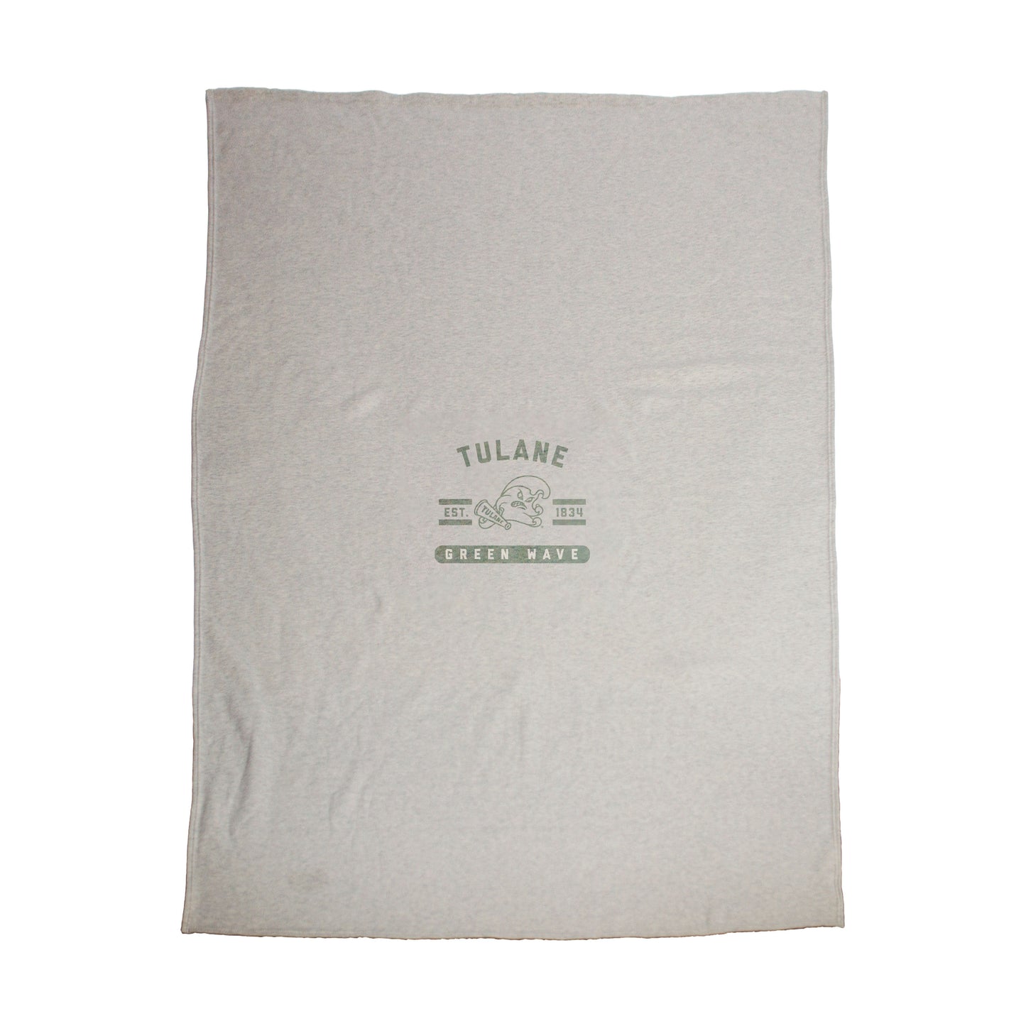 Tulane Sublimated Sweatshirt Blanket