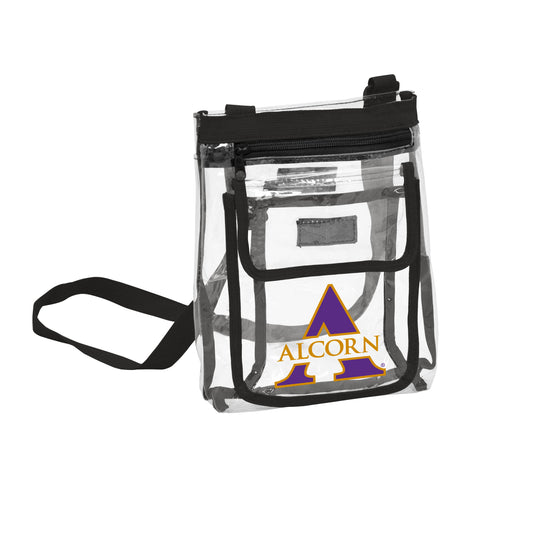Alcorn State Clear Crossbody