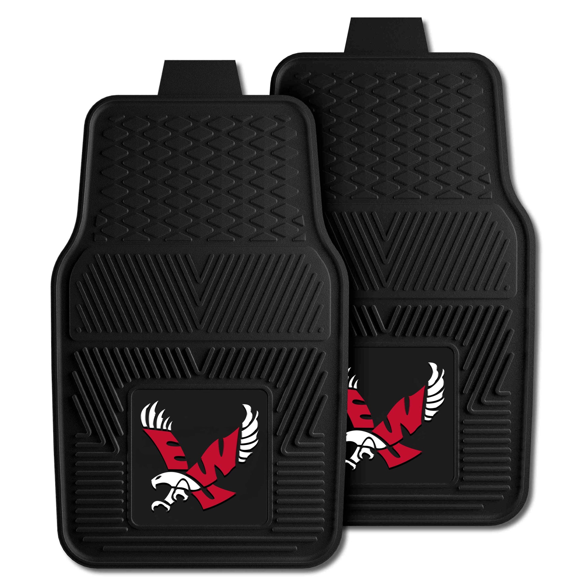 Eastern Washington University 2-pc Vinyl Car Mat Set