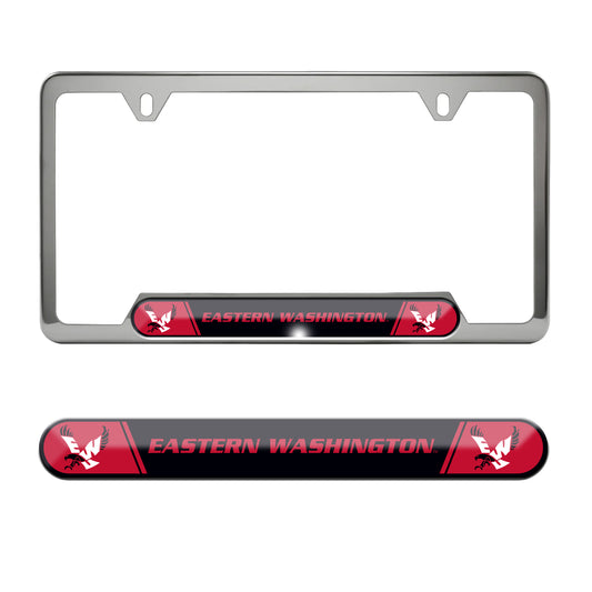 Eastern Washington Embossed License Plate Frame