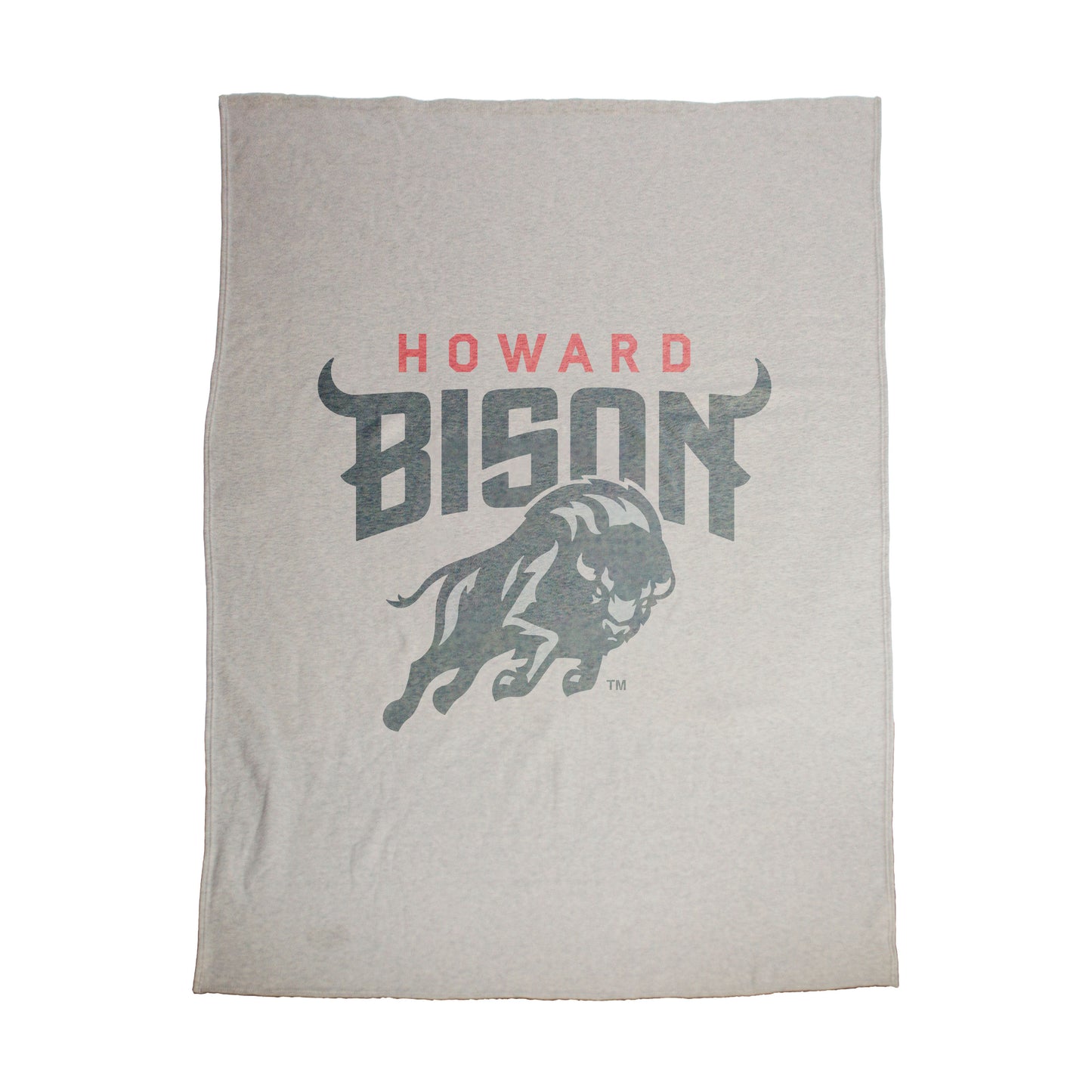 Howard University Oversized Logo Sublimated Sweatshirt Blanket