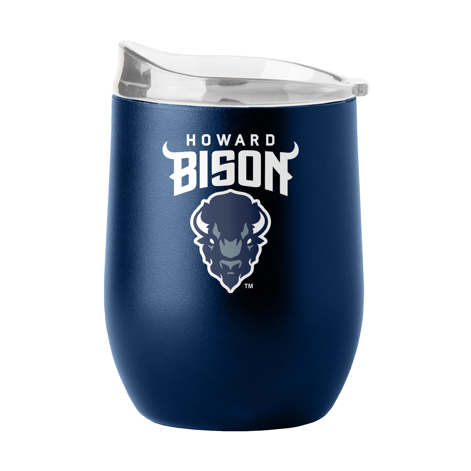 Howard University 16oz Flipside Powder Coat Curved Bev