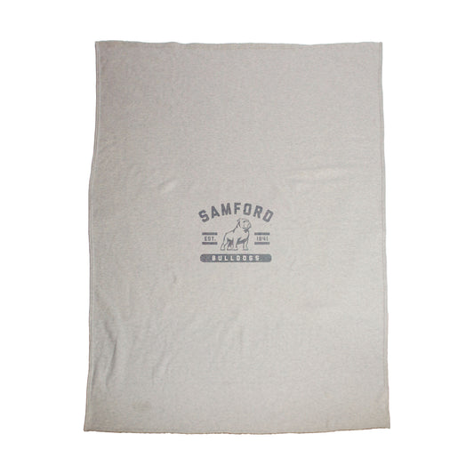 Samford Sublimated Sweatshirt Blanket
