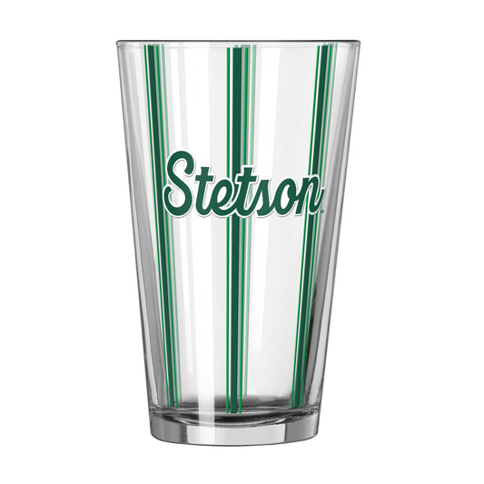 Stetson 16oz Thin Stripe Pint Glass