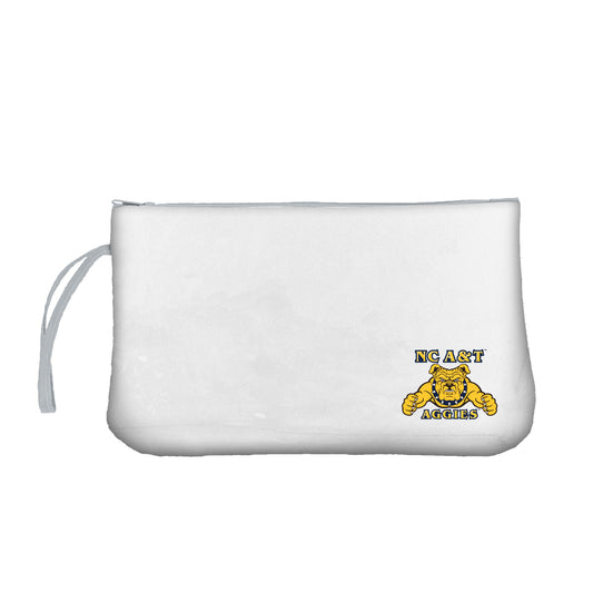 North Carolina A&T Clear Wristlet