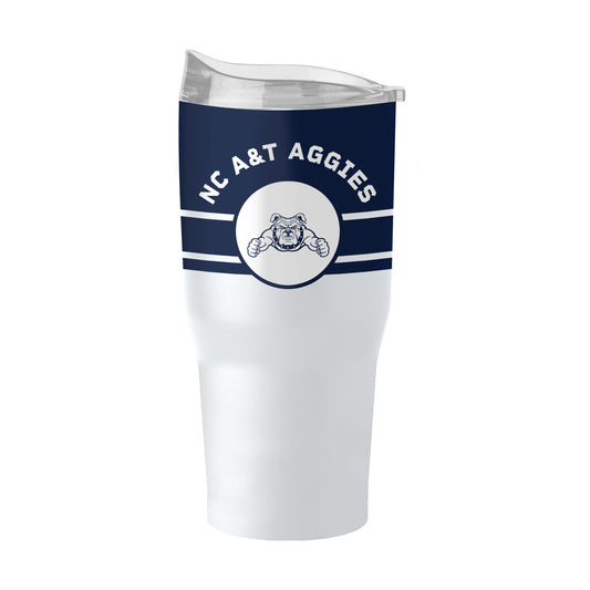 North Carolina A&T 30oz Colored Horizon Powder Coat Tumbler