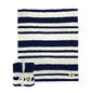 Johnson & Wales Cable Knit Throw 50x60