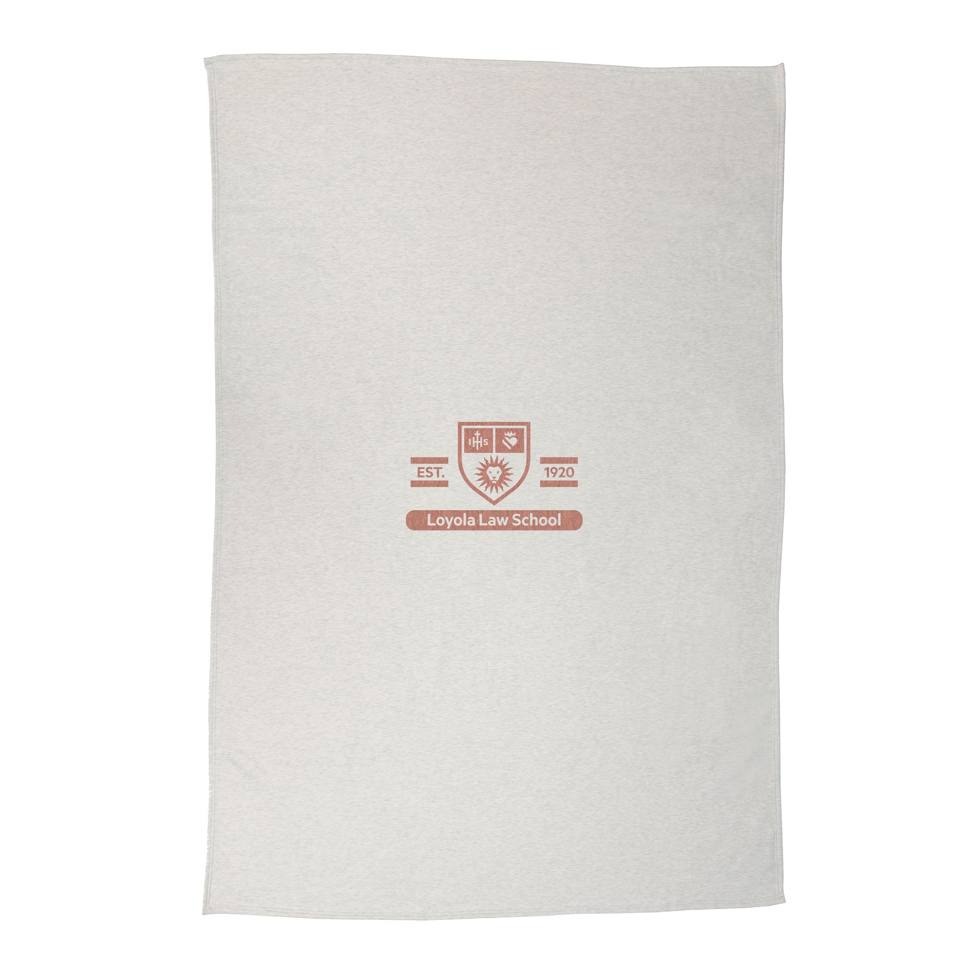 LMU Law School Sublimated Sweatshirt Blanket