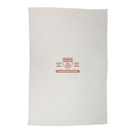 LMU Law School Sublimated Sweatshirt Blanket