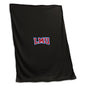 LMU Screened Black Sweatshirt Blanket