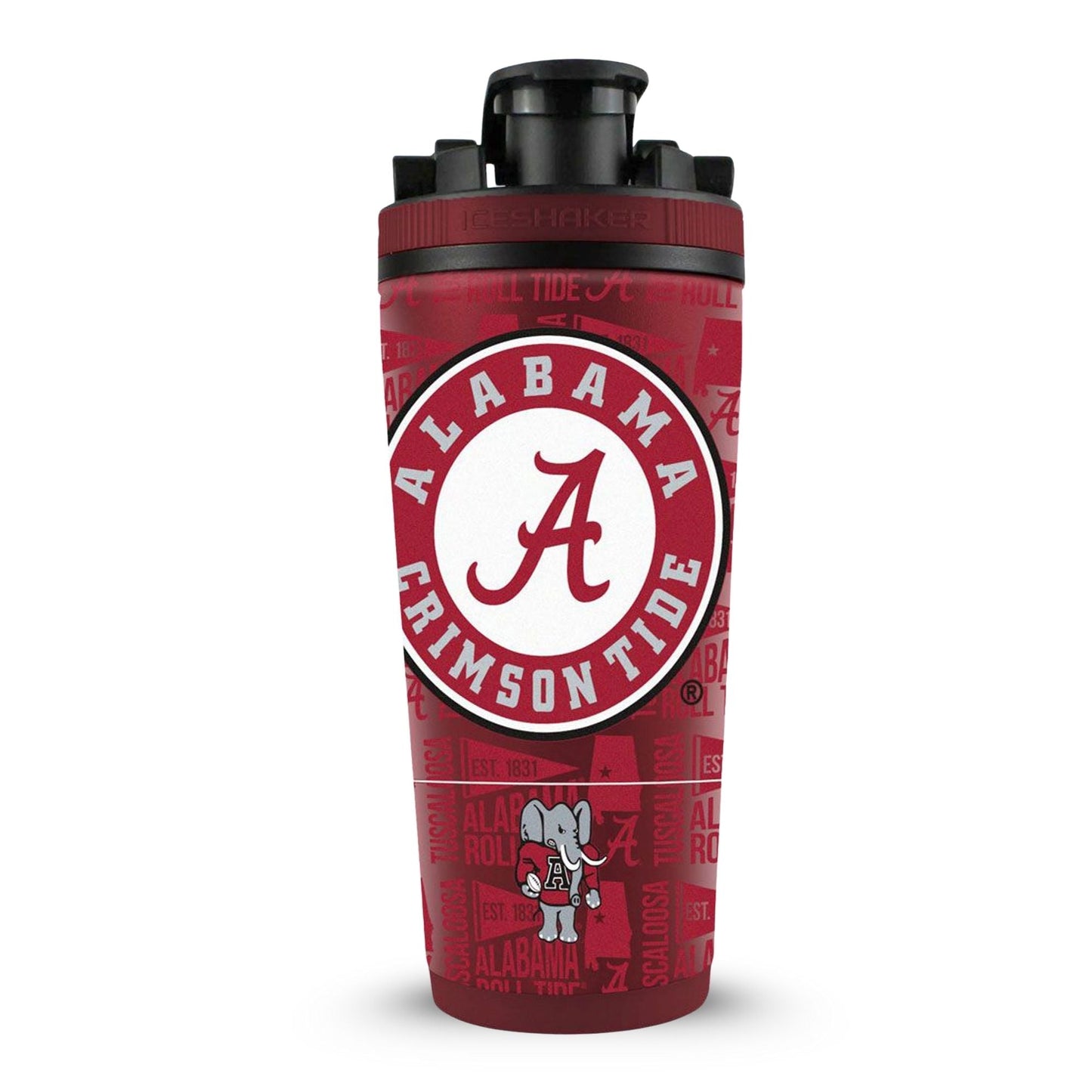Officially Licensed University of Alabama 26oz Ice Shaker