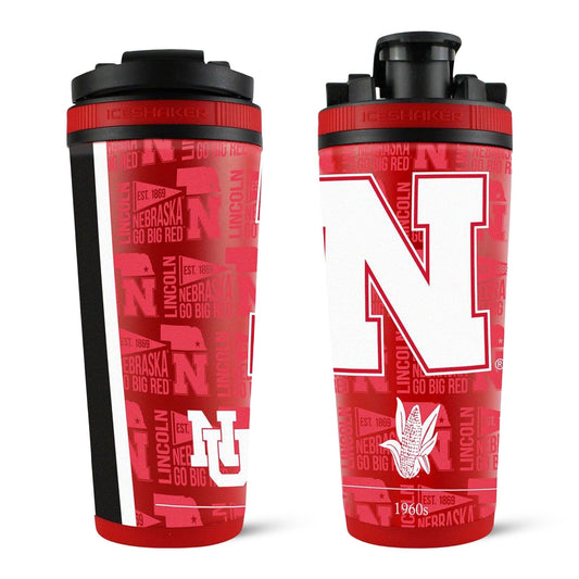 The College Vault - Nebraska Cornhuskers 4D Ice Shaker
