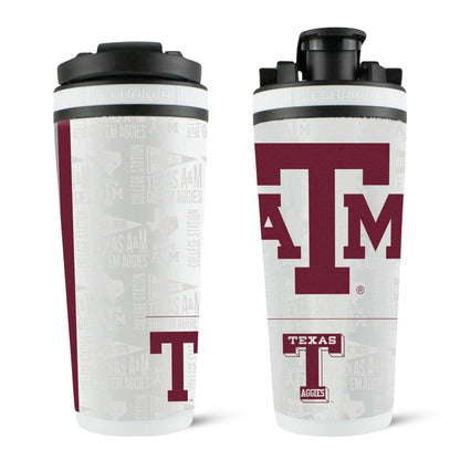 Officially Licensed Texas A&M University 26oz Ice Shaker
