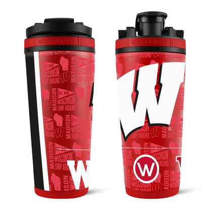 The College Vault - Wisconsin Badgers 4D Ice Shaker