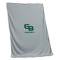 Wisconsin-Green Bay Gray Screened Sweatshirt Blanket