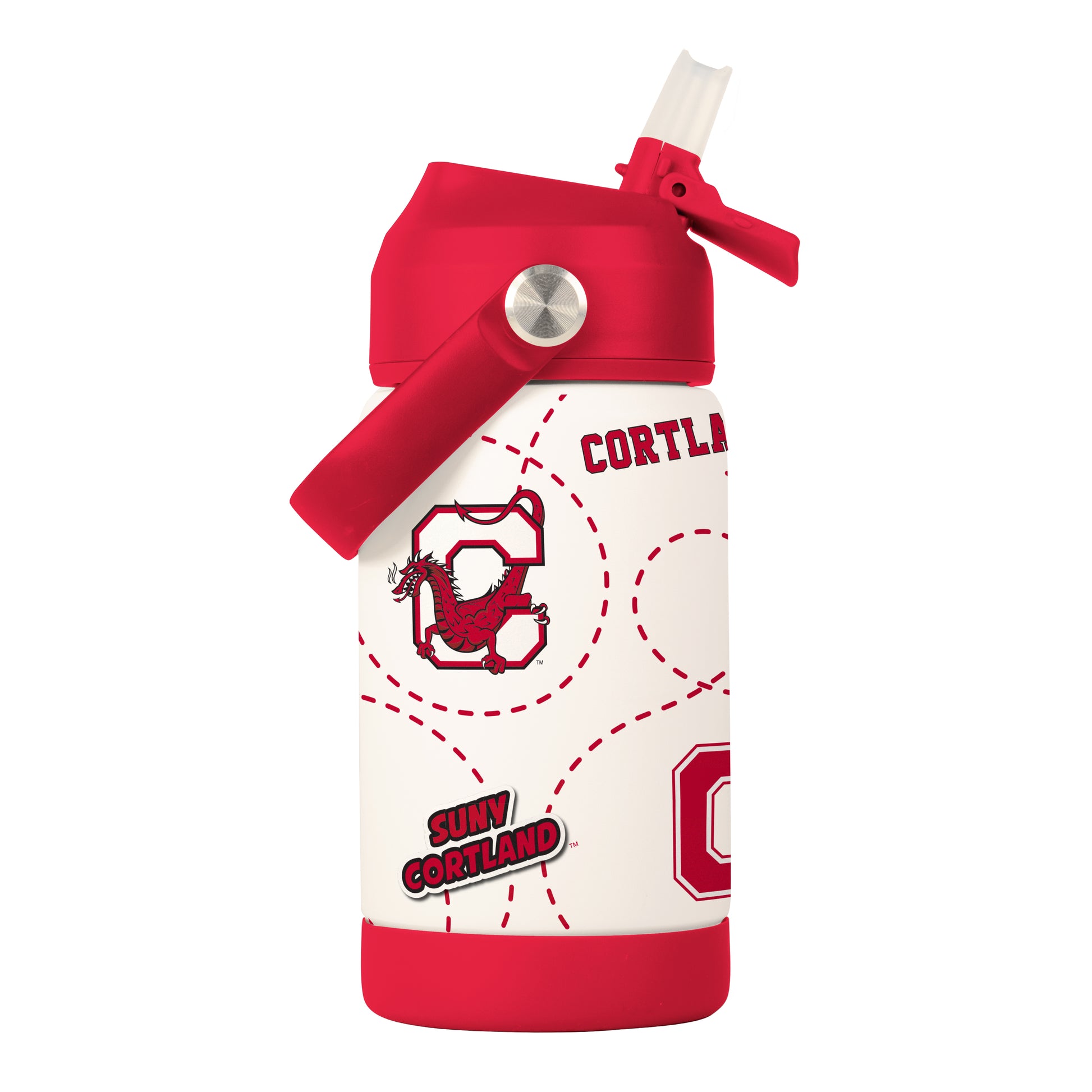 SUNY Cortland 12oz Mascot SS Kids Bottle