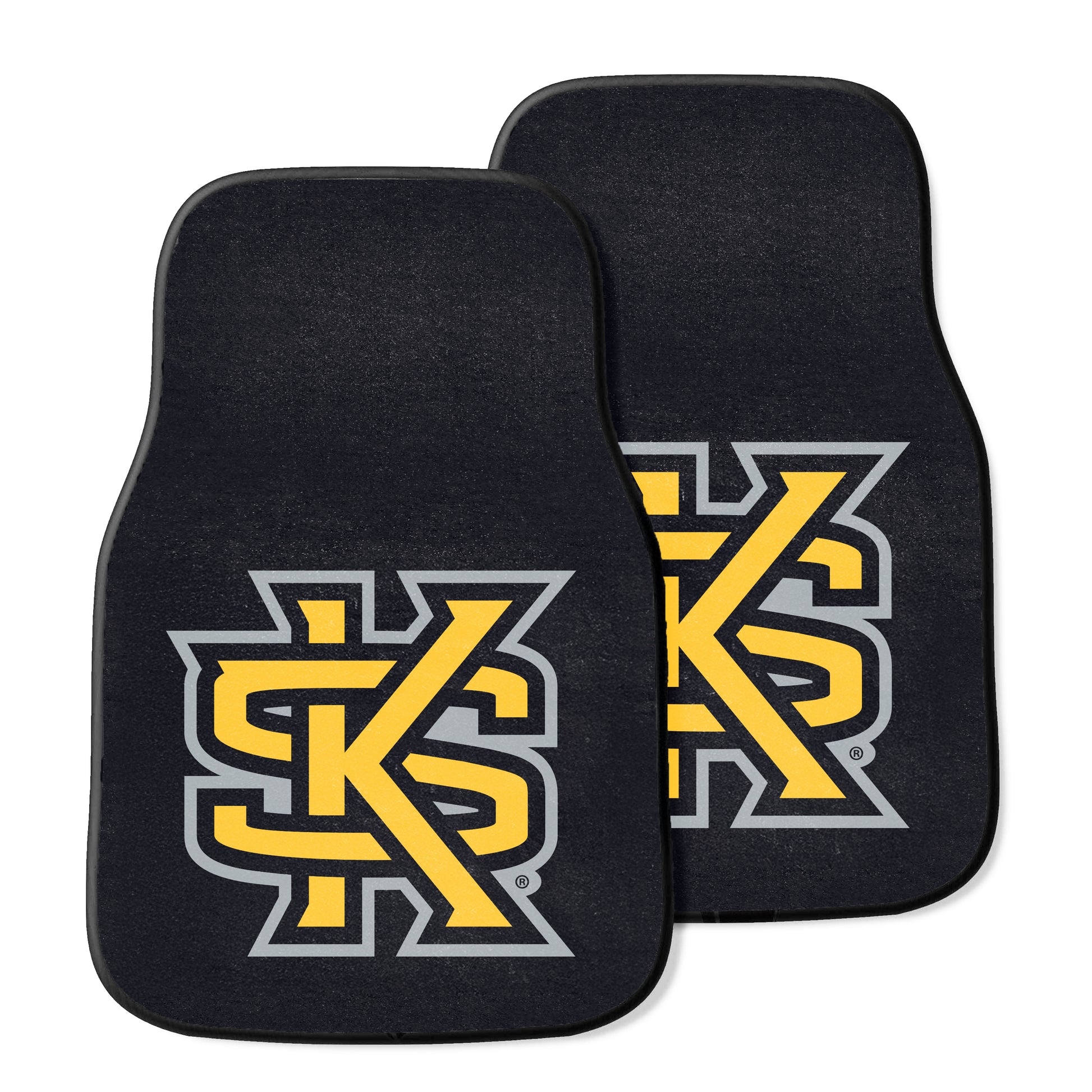 Kennesaw State University 2-pc Carpet Car Mat Set