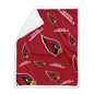 Arizona Cardinals 50x60 Plush Sherpa Throw