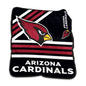 Arizona Cardinals Black Raschel Throw