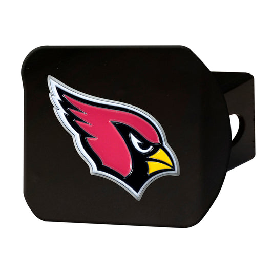 NFL - Arizona Cardinals Color on Black Hitch Cover