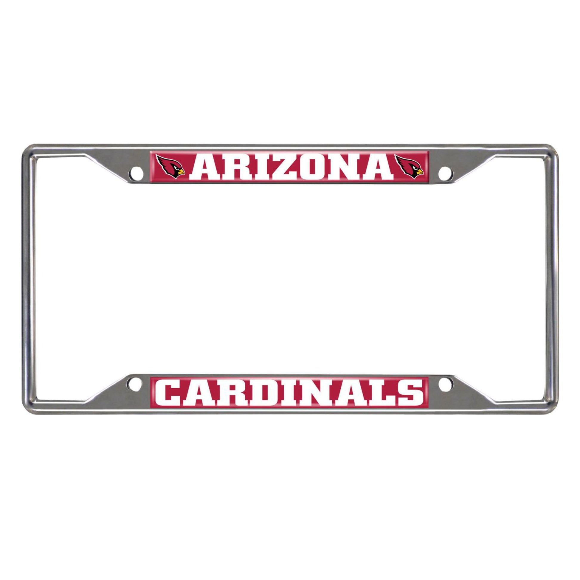 NFL - Arizona Cardinals Chrome License Plate Frame