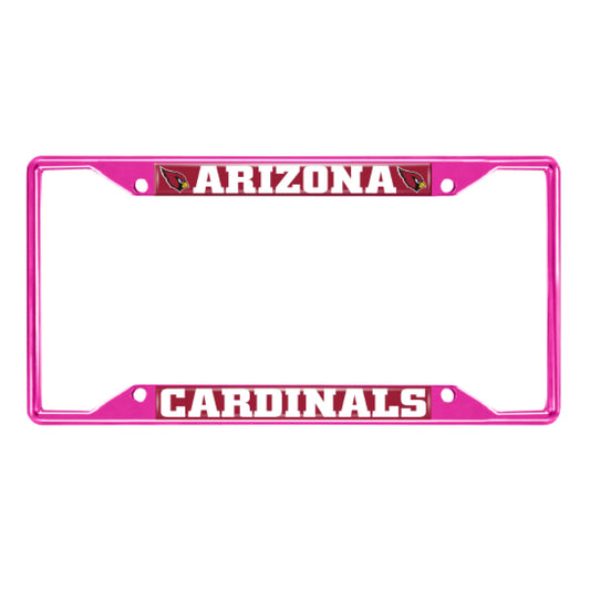 NFL - Arizona Cardinals-Pink License Plate Frame