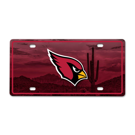 NFL - Arizona Cardinals METALPLATEFLAT